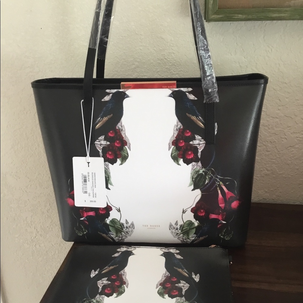 NWT Ted Baker Bejeweled Shadows Shoulder Bag